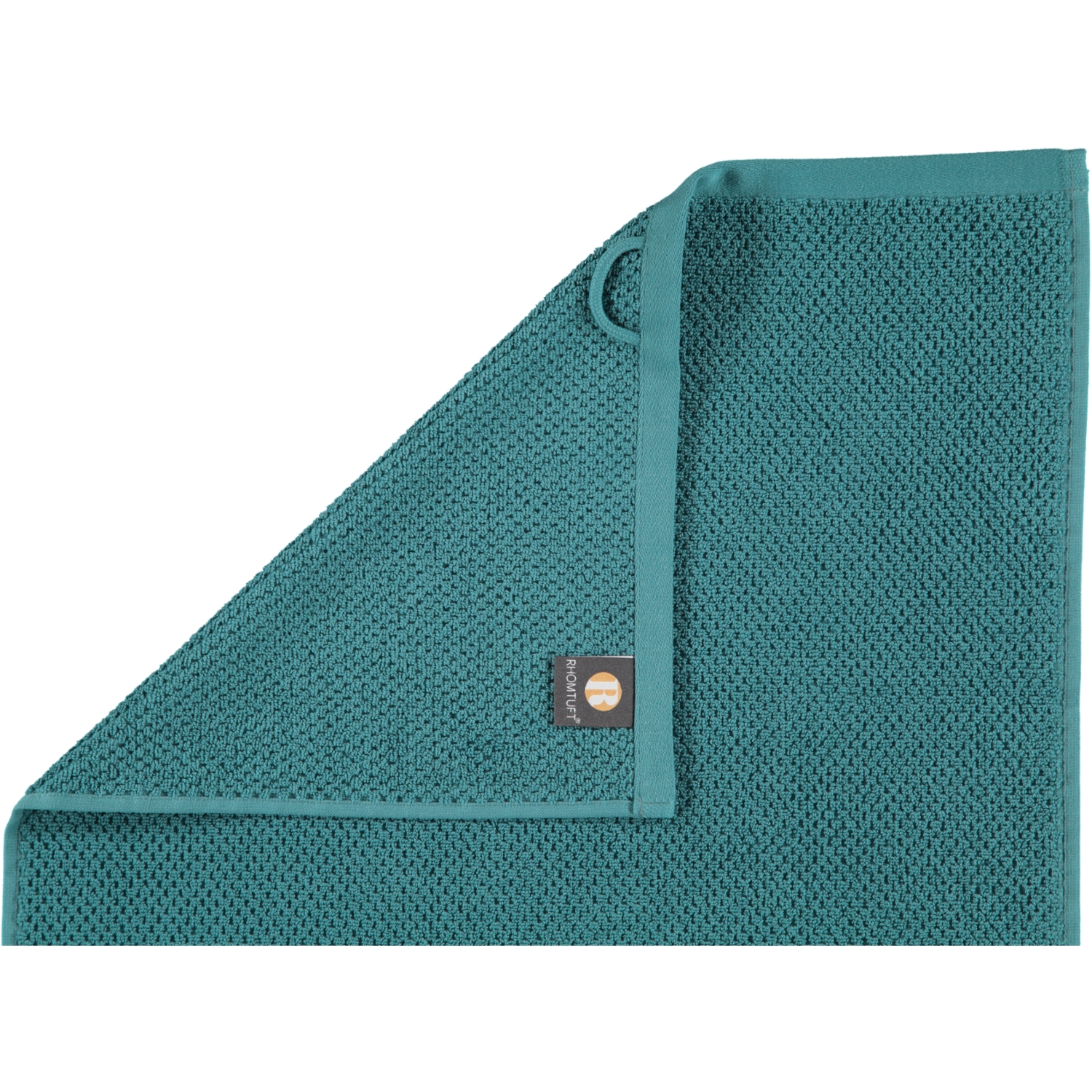 Rhomtuft - Handtücher Baronesse - Farbe: pinie - 279 - Seiflappen 30x30 cm