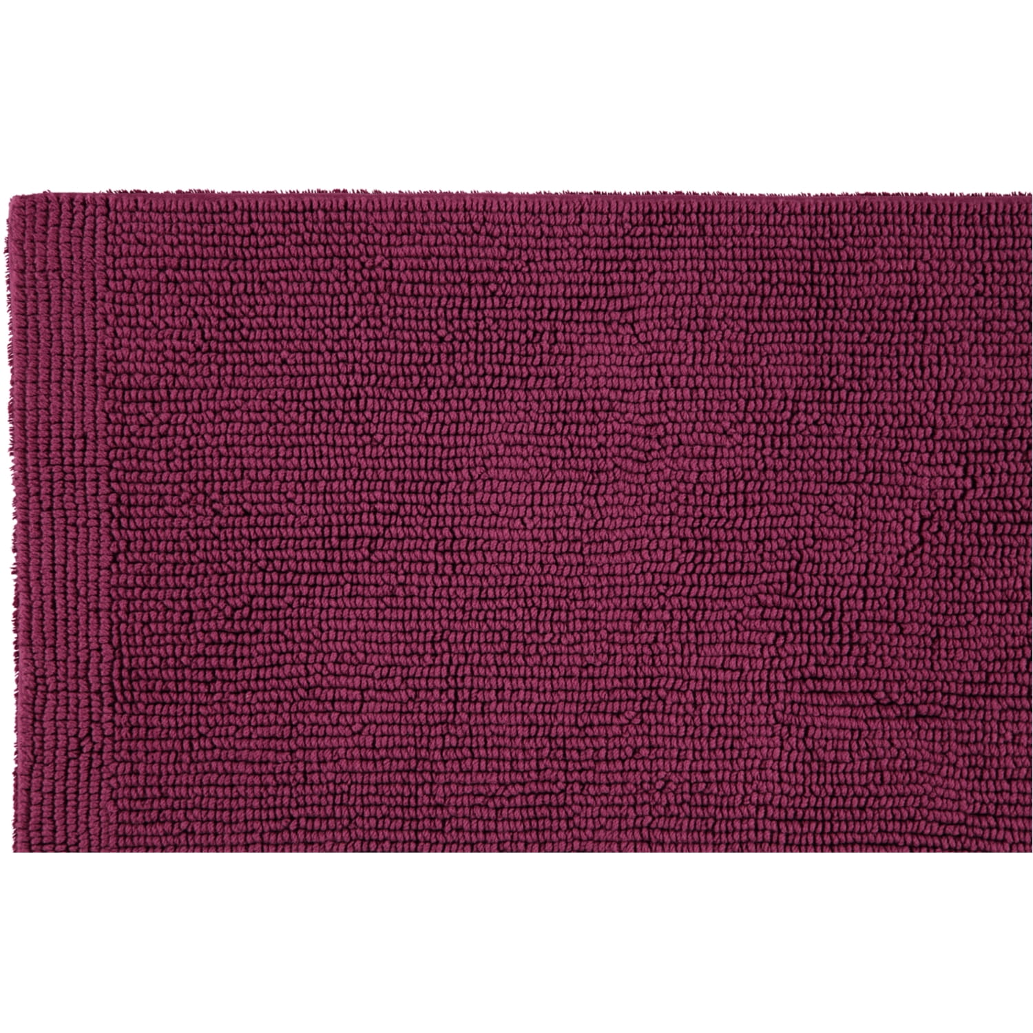 Rhomtuft - Badteppich Pur - Farbe: berry - 237