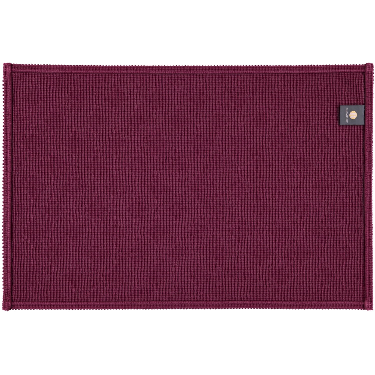 Rhomtuft - Badematte Seaside - Farbe: berry - 237 - 60x90 cm