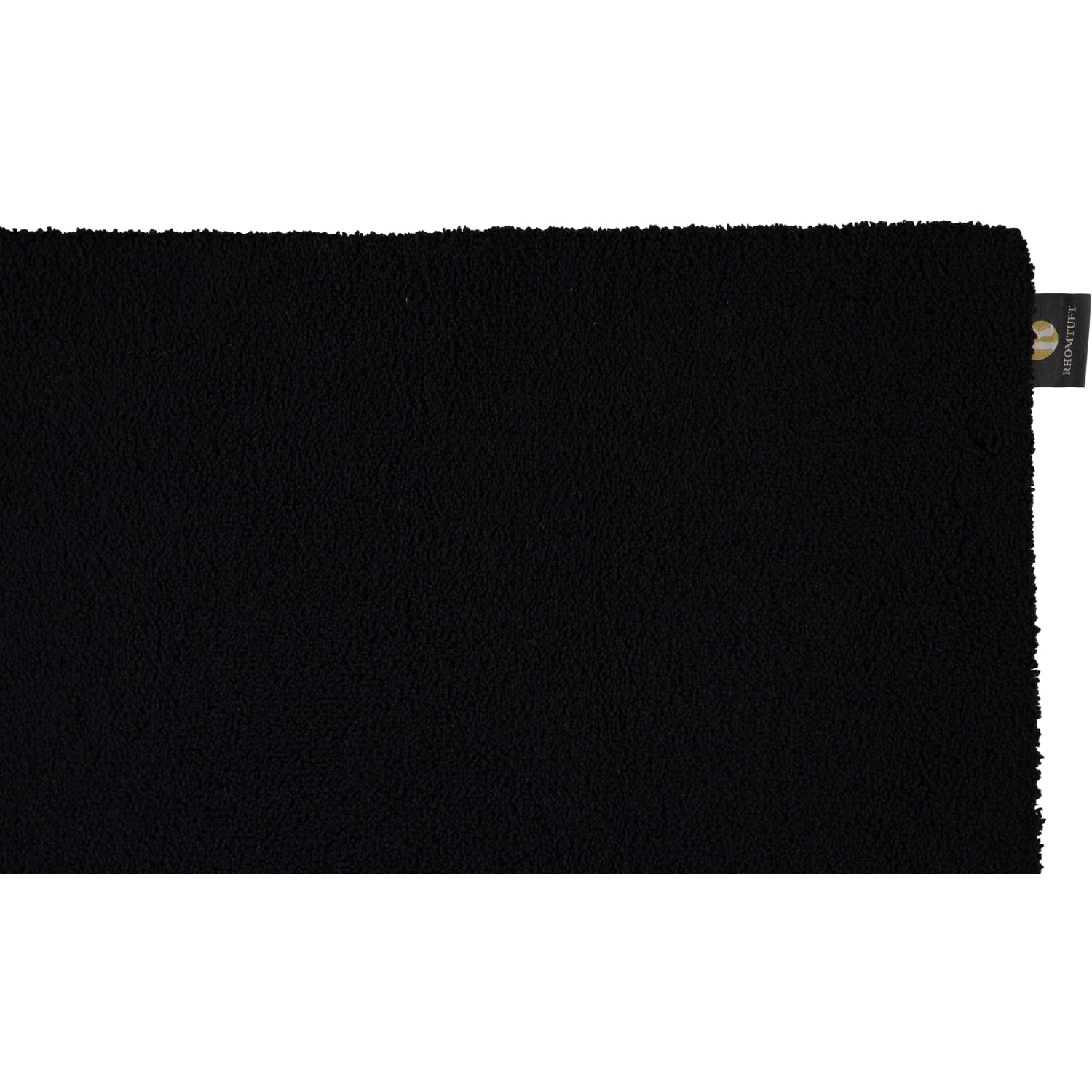 Rhomtuft - Badteppiche Square - Farbe: schwarz - 15 - 60x90 cm