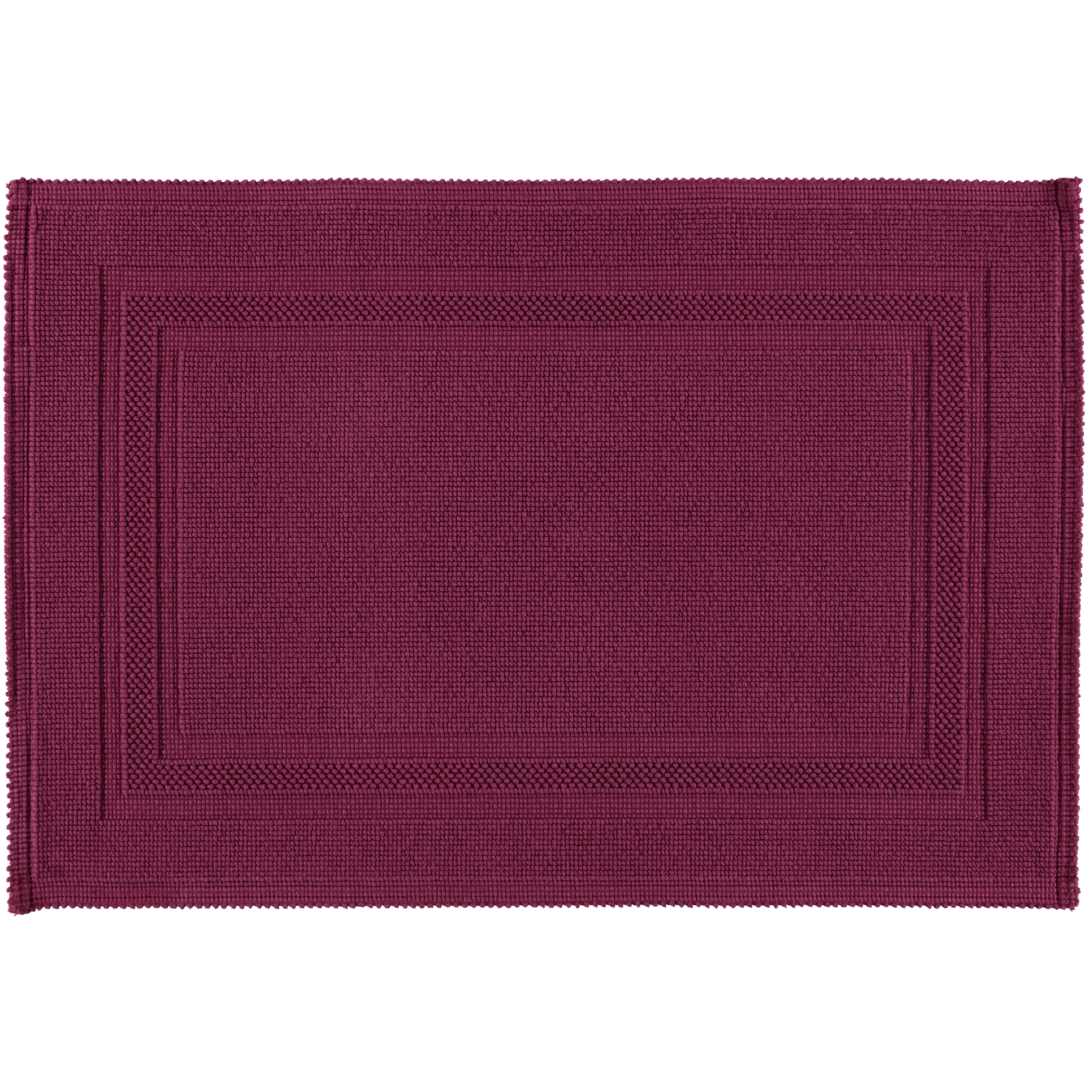 Rhomtuft - Badematte Gala - Farbe: berry - 237 - 60x90 cm