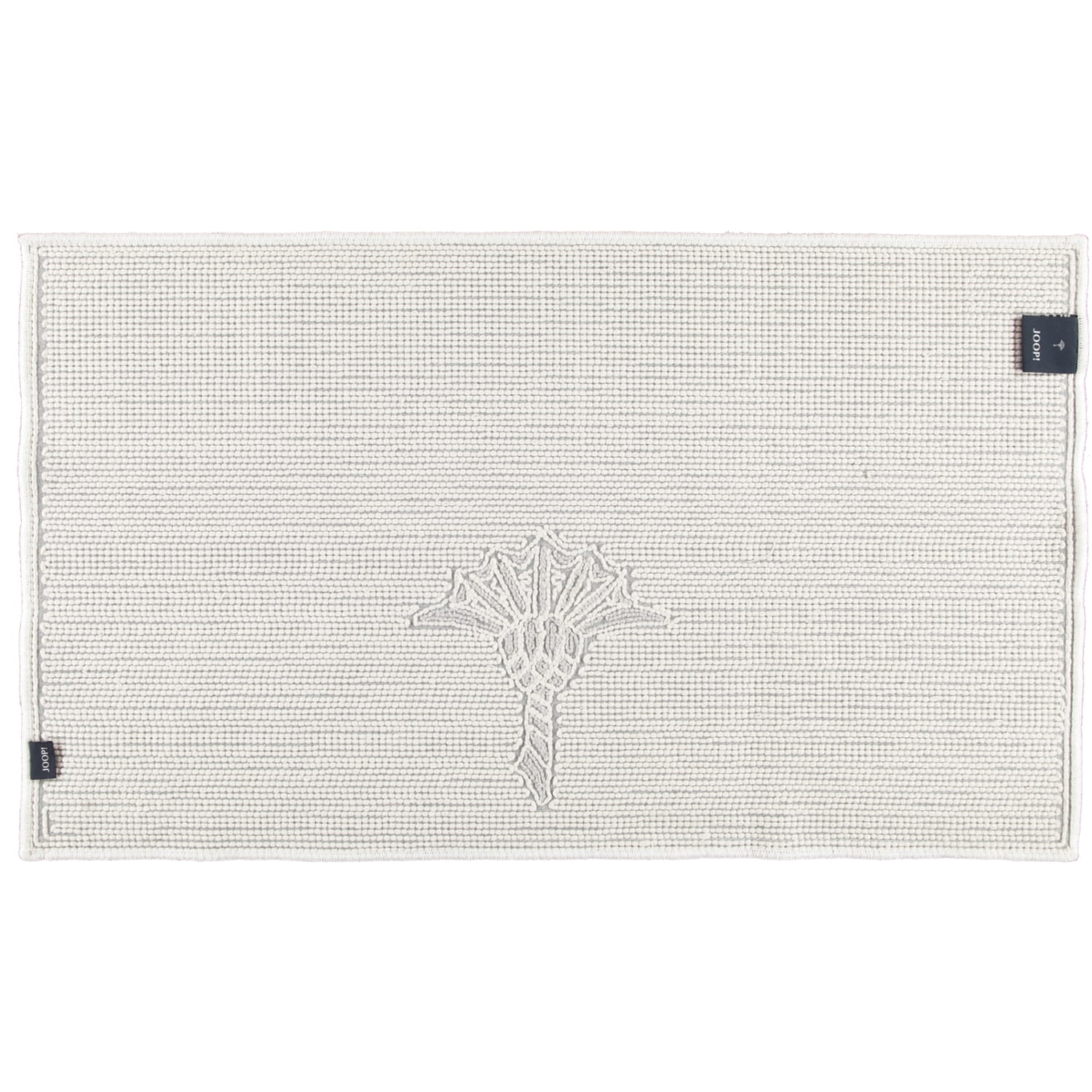 JOOP! Badteppich Cornflower 65 - Farbe: Weiß - 001 - 70x120 cm