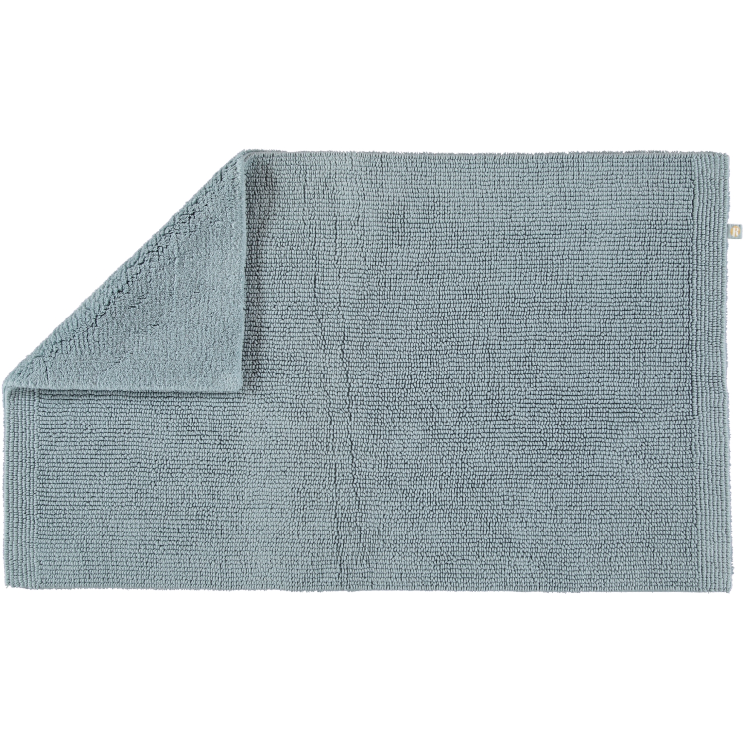 Rhomtuft - Badteppich Pur - Farbe: aquamarin - 400 - 60x100 cm