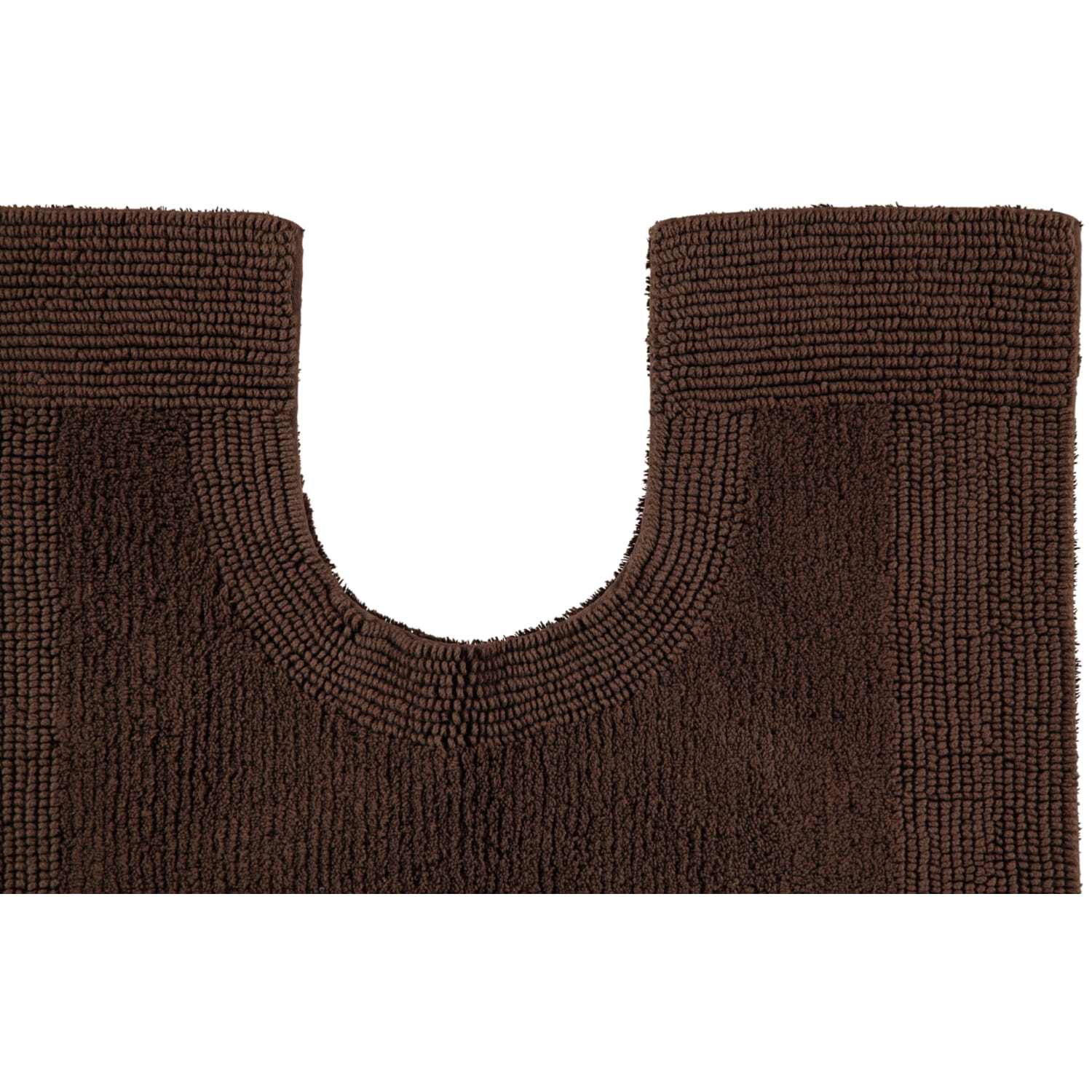 Rhomtuft - Badteppiche Prestige - Farbe: mocca - 406 - Toilettenvorlage mit Ausschnitt 60x60 cm