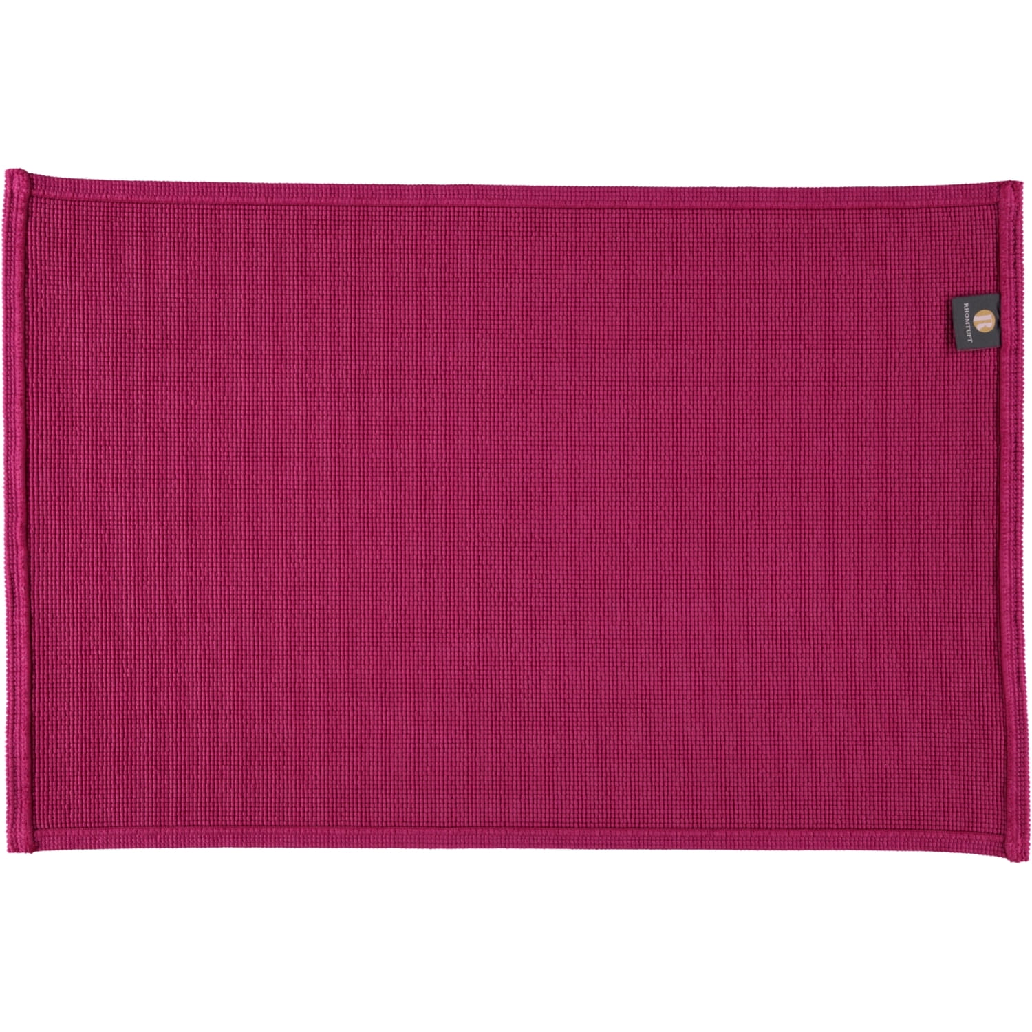 Rhomtuft - Badteppiche Plain - Farbe: himbeer - 303 - 60x90 cm