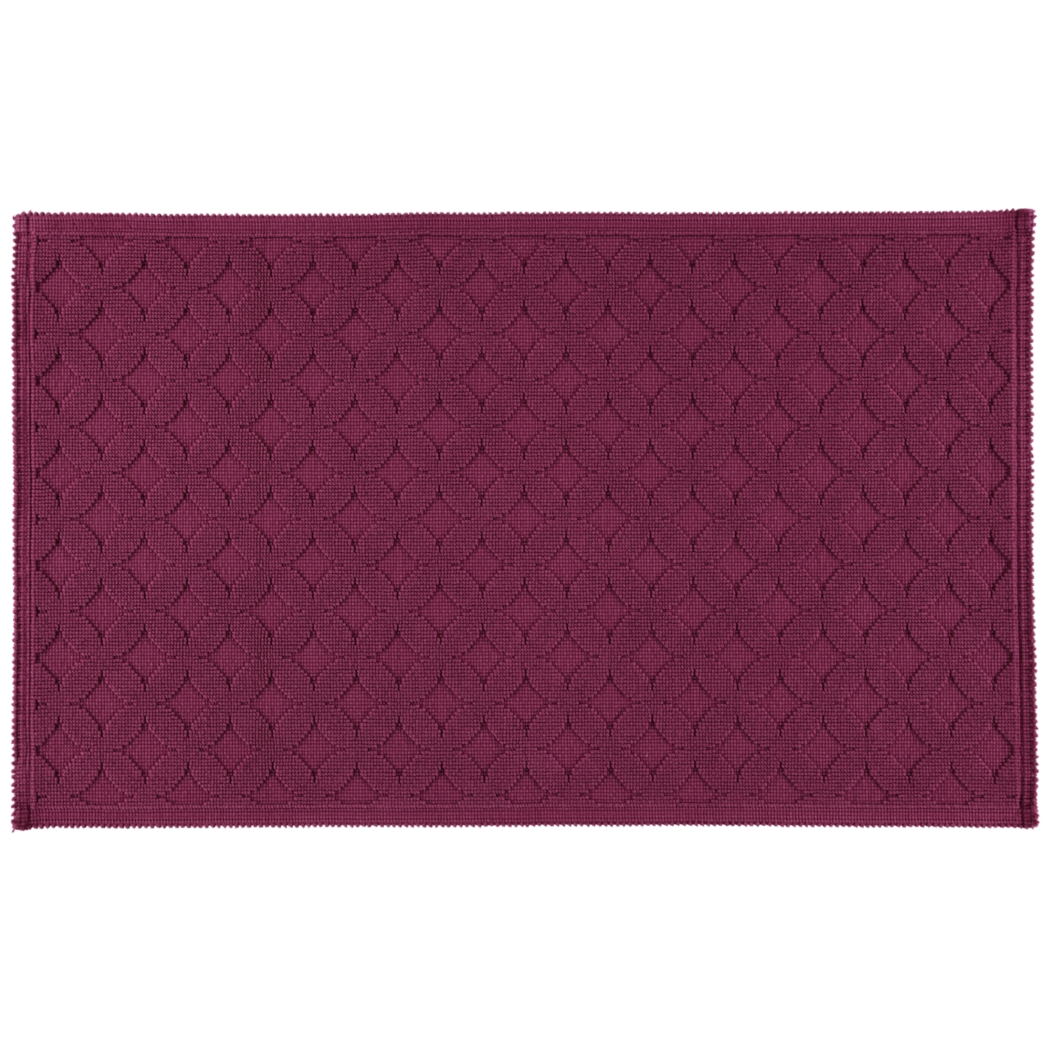 Rhomtuft - Badematte Seaside - Farbe: berry - 237 - 70x120 cm