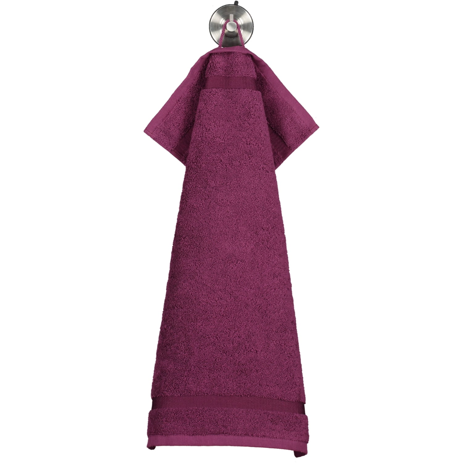 Rhomtuft - Handtücher Princess - Farbe: berry - 237 - Gästetuch 40x60 cm