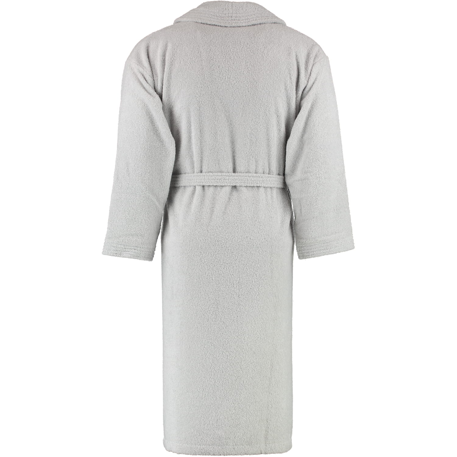 Rhomtuft - Bademantel Sir & Lady - Unisex - Farbe: perlgrau - 11 - M