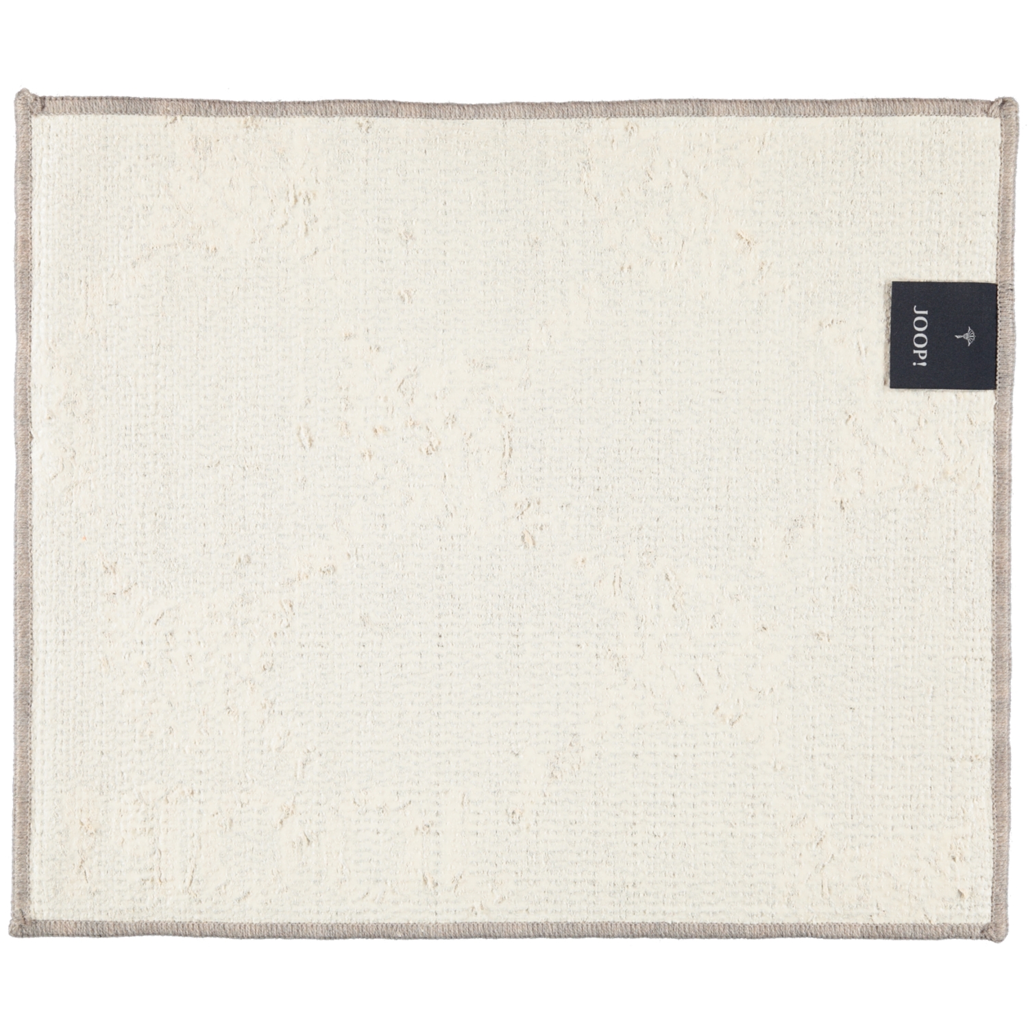 JOOP! Badteppich New Cornflower Allover 142 - Farbe: Graphit - 1108 - 50x60 cm
