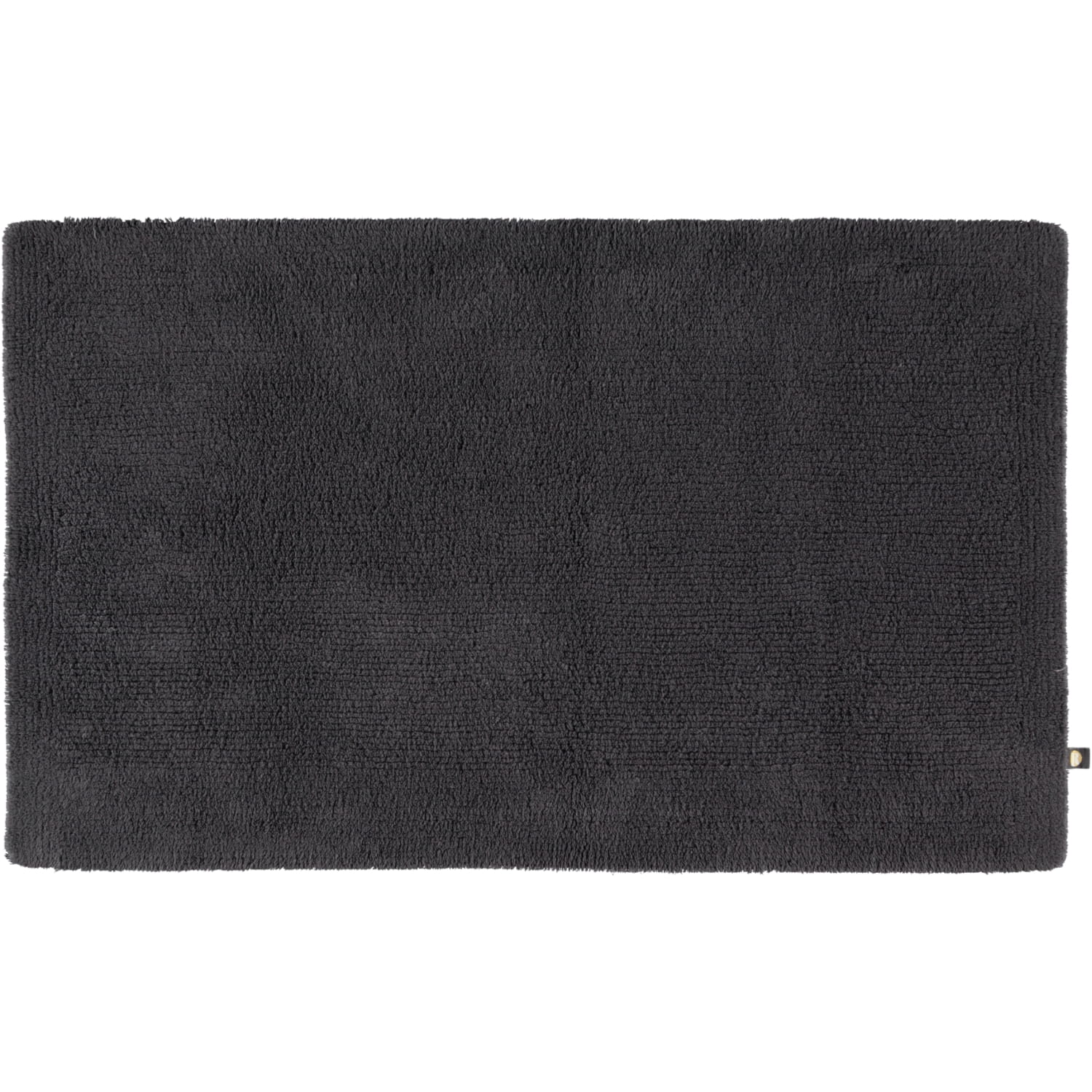 Rhomtuft - Badteppich Pur - Farbe: zinn - 02 - 60x100 cm