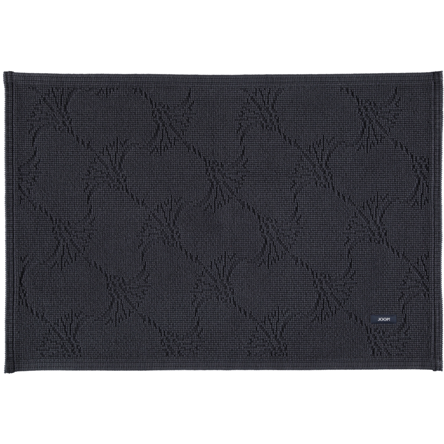 JOOP! - Badteppich New Cornflower 60 - Farbe: Anthrazit - 069 - 60x90 cm