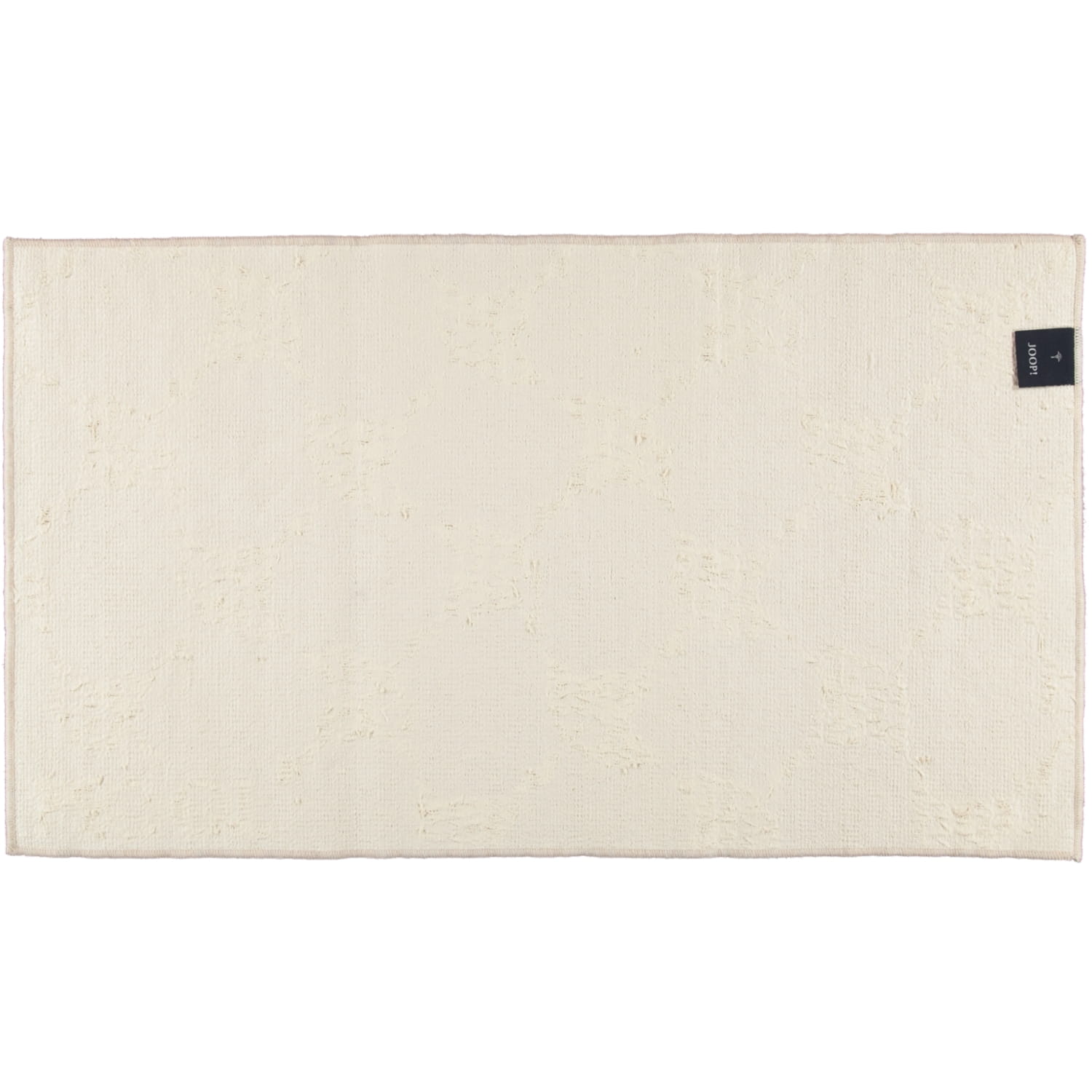 JOOP! Badteppich New Cornflower Allover 142 - Farbe: Natur - 020 - 70x120 cm