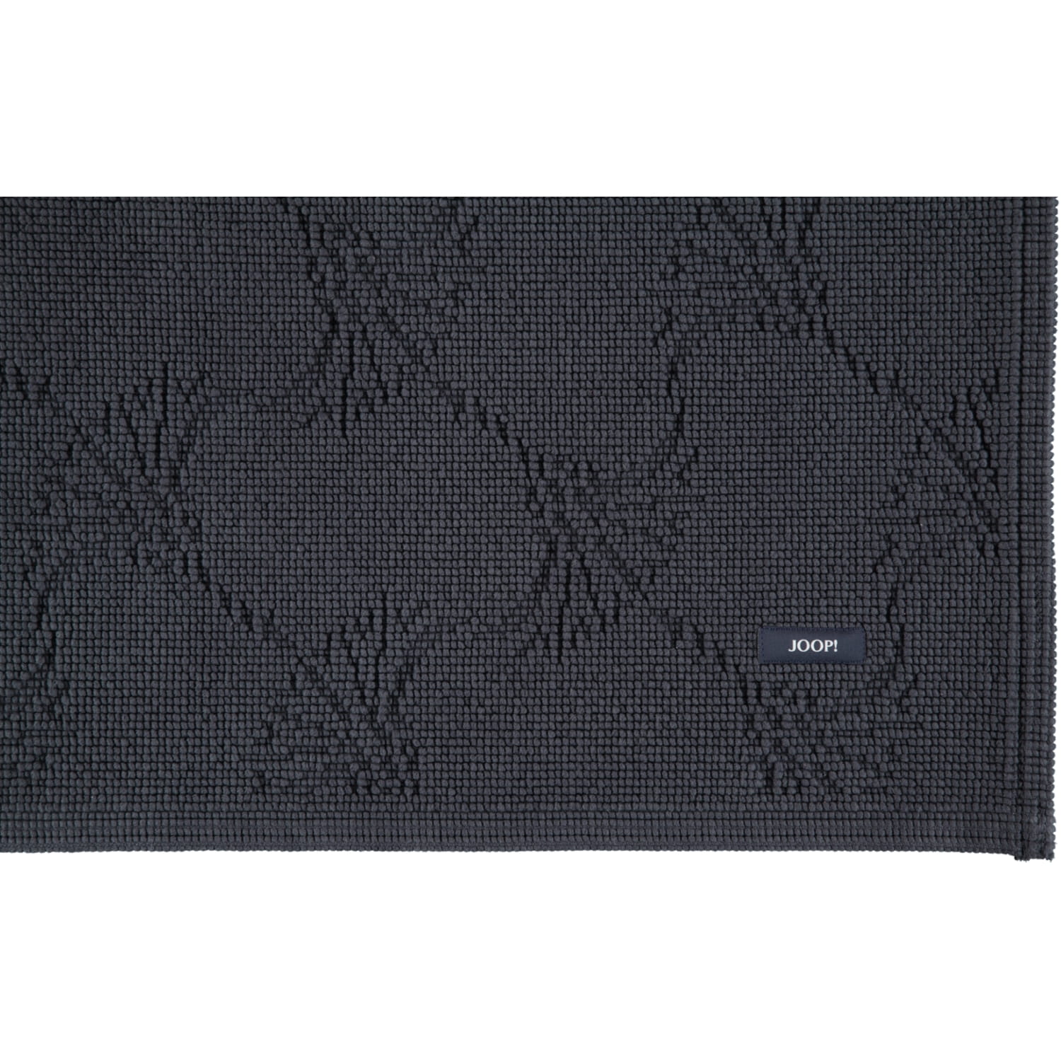 JOOP! Badematten New Cornflower 60 anthrazit - 069
