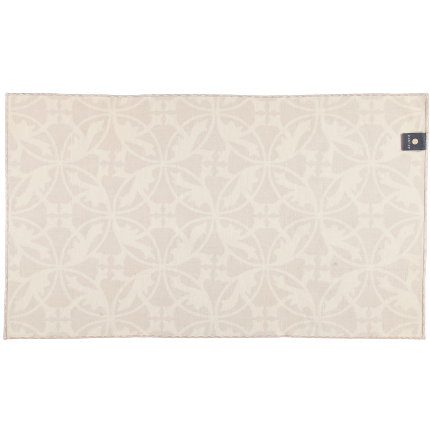 Rhomtuft - Badematte Mauro - Farbe: natur/weiß - 830 - 70x120 cm