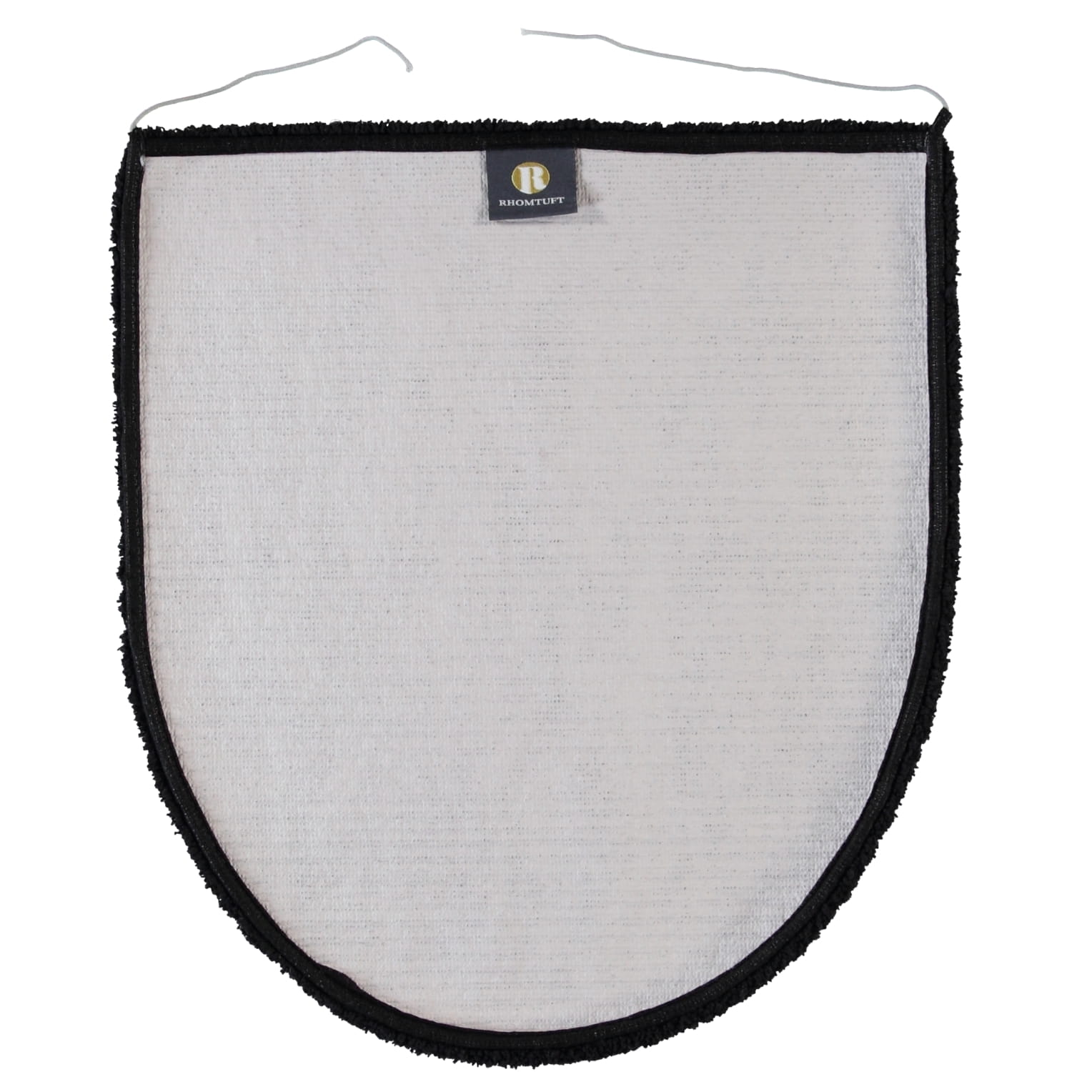 Rhomtuft - Badteppiche Aspect - Farbe: schwarz - 15 - Deckelbezug 45x50 cm