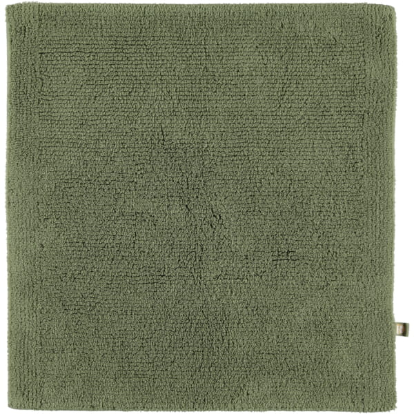 Rhomtuft - Badteppich Pur - Farbe: olive - 404 60x60 cm