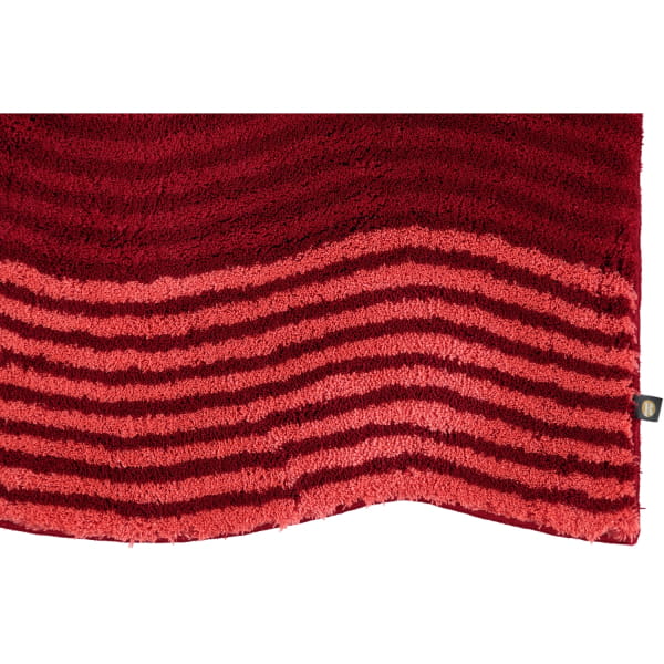 Rhomtuft - Badteppiche Wave 129 - Farbe: cardinal/carmin/erdbeere/begonie - 1351 70x130 cm