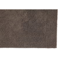 Rhomtuft - Badteppiche Prestige - Farbe: taupe - 58 Toilettenvorlage mit Ausschnitt 60x60 cm