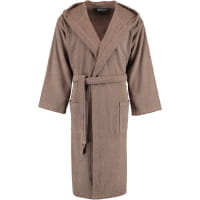 Rhomtuft - Bademantel Baronesse unisex - Farbe: taupe - 58 L