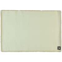 Rhomtuft - Badteppiche Square - Farbe: beige - 42 Toilettenvorlage mit Ausschnitt 55x60 cm
