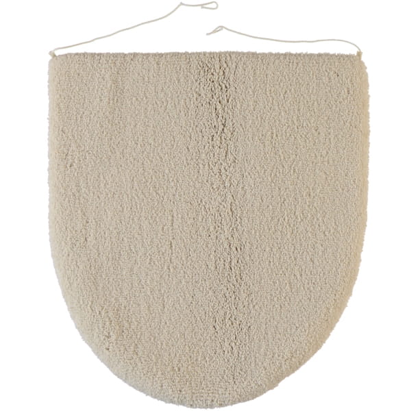 Rhomtuft - Badteppiche Aspect - Farbe: beige - 42 Toilettenvorlage mit Ausschnitt 55x60 cm