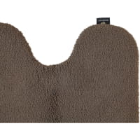 Rhomtuft - Badteppiche Aspect - Farbe: taupe - 58 Toilettenvorlage mit Ausschnitt 55x60 cm