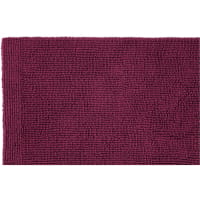 Rhomtuft - Badteppich Pur - Farbe: berry - 237 50x75 cm