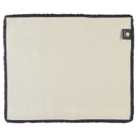 Rhomtuft - Badteppiche Square - Farbe: zinn - 02 Deckelbezug 45x50 cm