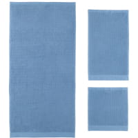 Rhomtuft - Handtücher Baronesse - Farbe: aqua - 78 Seiflappen 30x30 cm