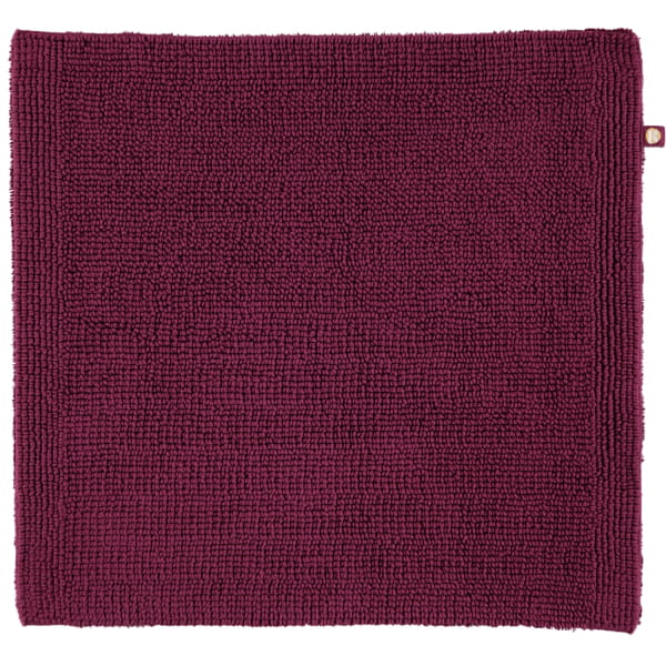 Rhomtuft - Badteppich Pur - Farbe: berry - 237 60x60 cm