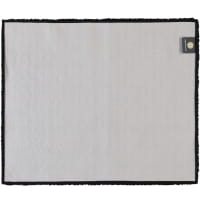 Rhomtuft - Badteppiche Square - Farbe: schwarz - 15 Toilettenvorlage mit Ausschnitt 55x60 cm