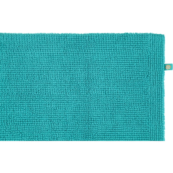 Rhomtuft - Badteppich Pur - Farbe: azur - 41 60x60 cm