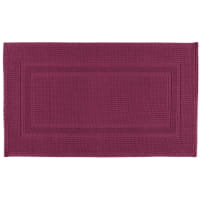 Rhomtuft - Badematte Gala - Farbe: berry - 237 50x70 cm