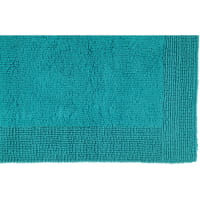 Rhomtuft - Badteppiche Prestige - Farbe: azur - 41 Toilettenvorlage mit Ausschnitt 60x60 cm