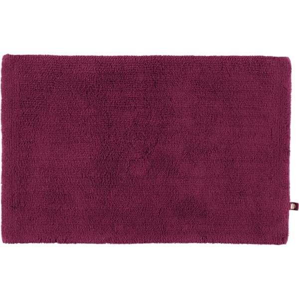 Rhomtuft - Badteppich Pur - Farbe: berry - 237 60x60 cm