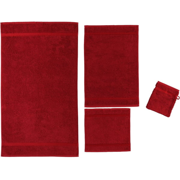 Rhomtuft - Handtücher Princess - Farbe: cardinal - 349 Gästetuch 40x60 cm